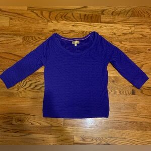 Princess Vera Wang Purple Fitted Blouse